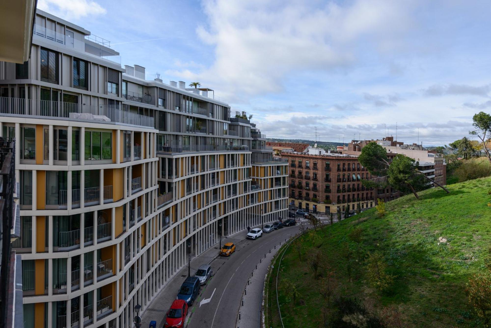 Amplio Piso En Madrid Centro Con Vistas Al Templo De Debod Apartment Bagian luar foto